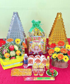 Bộ lễ cơ bản trái cây hoa đồng tiền