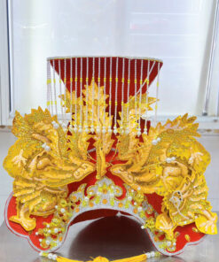 Mão Bà trung sà cừ đơn sắc đỏ