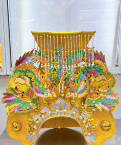 Mão Bà trung sà cừ ngũ sắc vàng